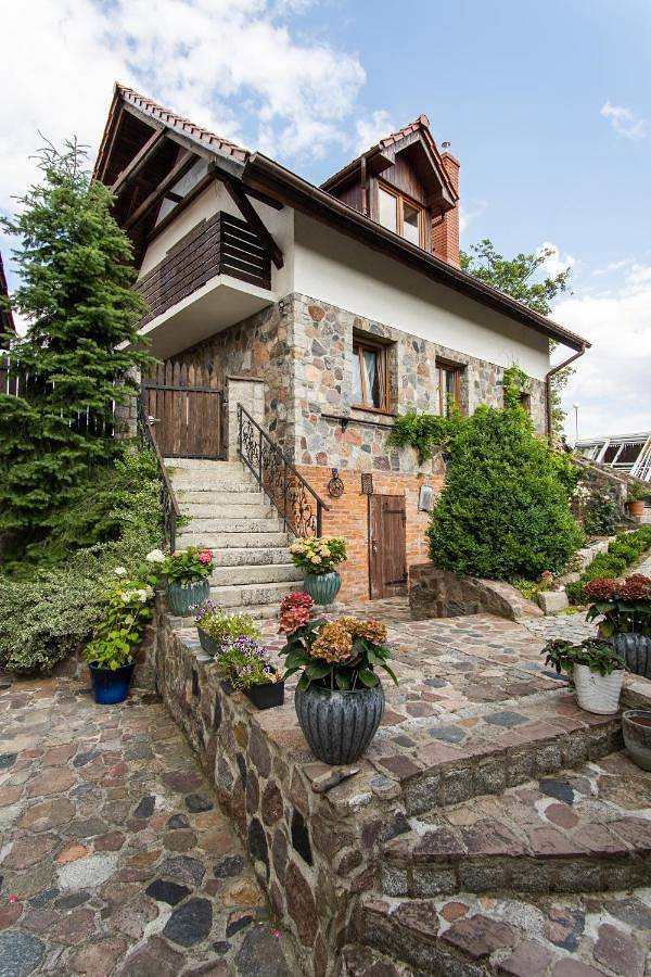 Dom wakacyjny dla 5 osób, z Balkon i Taras oraz Ogród i Widok na jezioro w Województwo lubuskie