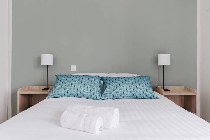 Appart’hôtel pour 2 personnes, avec terrasse