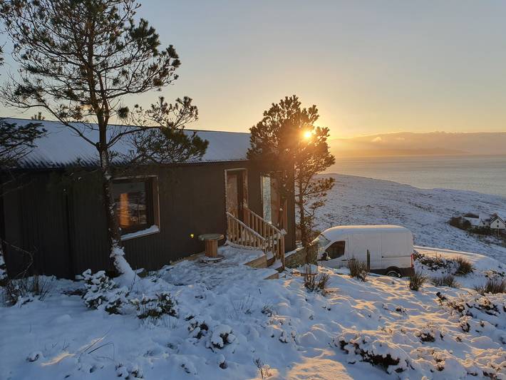 Ferienhaus für 4 Personen, mit Meerblick und Terrasse sowie Garten auf Skye - 2