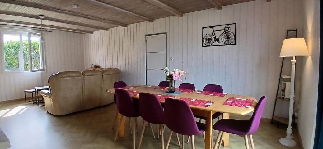 Location de vacances pour 8 personnes, avec jardin, animaux acceptés à Saint-Vigor-le-Grand - 3