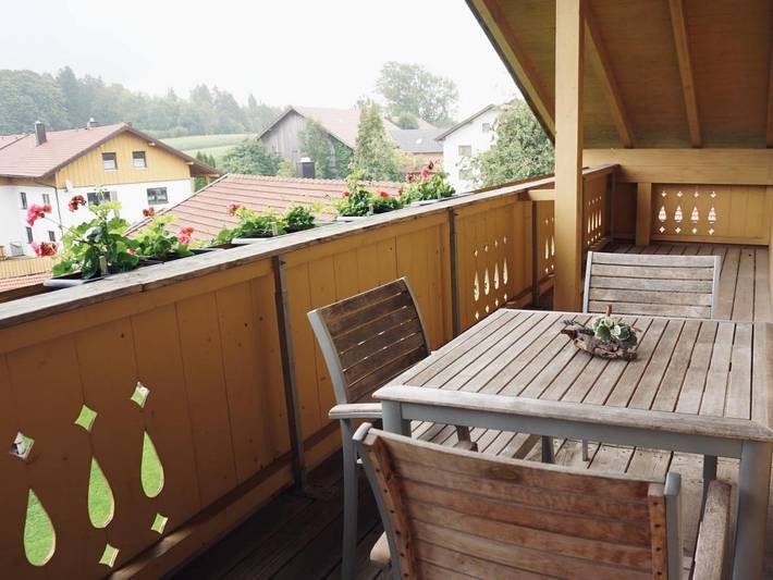 Ferienwohnung für 4 Personen, mit Ausblick und Garten in Kirchberg im Wald - 3