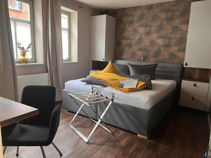 BnB für 2 Personen, mit Terrasse und Garten in Erfurt
