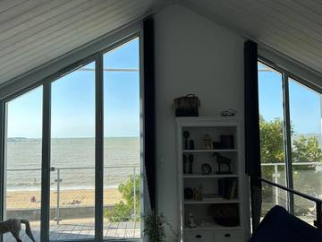 Location de vacances pour 6 personnes, avec jardin et vue, animaux acceptés dans Plage Nord (Fouras)