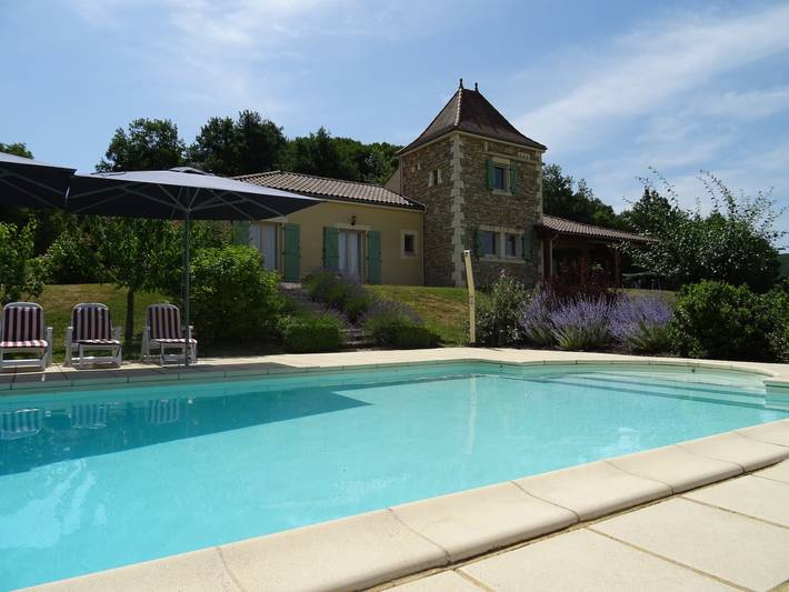 Gîte pour 6 personnes, avec piscine