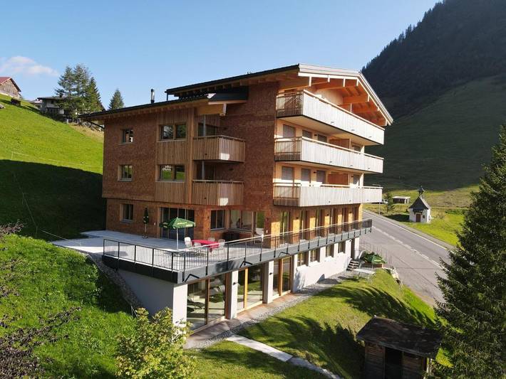 Ferienwohnung für 4 Personen, mit Garten und Sauna sowie Ausblick in Fontanella - 2