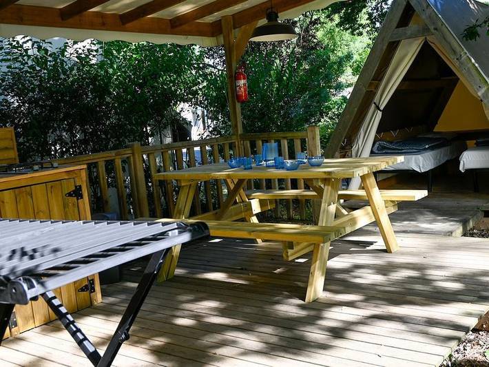 Tente pour 4 personnes, avec bassin pour enfant en Vendée - 4