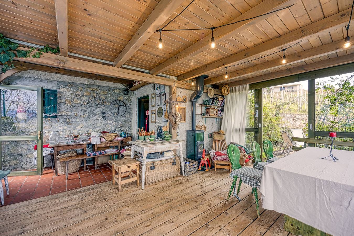 Vineyard Cottage Verček in Novo mesto, Slovenia