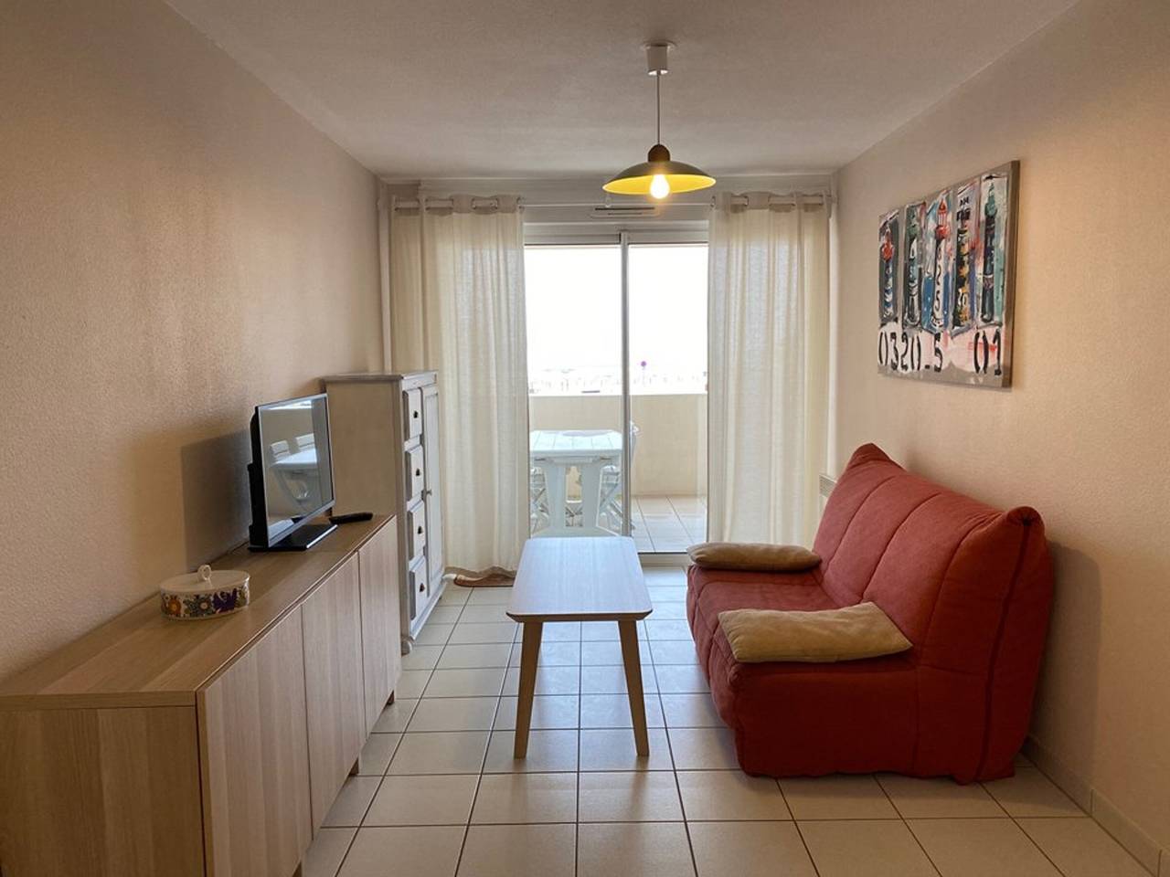 Apartamento entero, Acogedor T2 con terraza y aparcamiento en Vieux-Boucau in Vieux-Boucau-les-Bains, Côte d’Argent