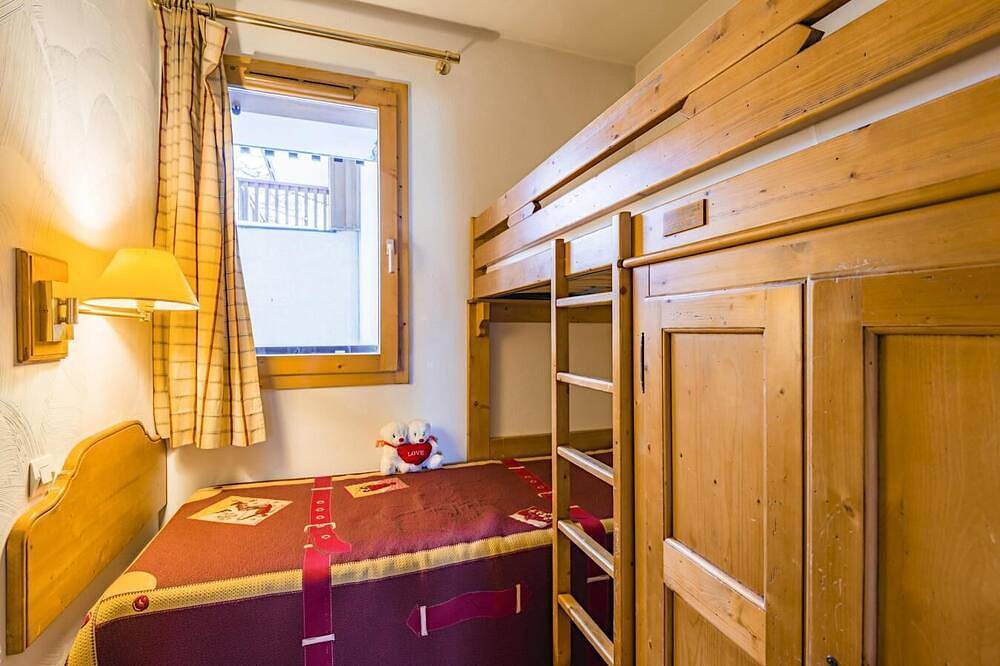 Ganze Wohnung, 300m bis zum stadtzentrum, schwimmbad, sauna, hammam, terrasse, balkon, fernseher in Plagne Villages, La Plagne-Tarentaise