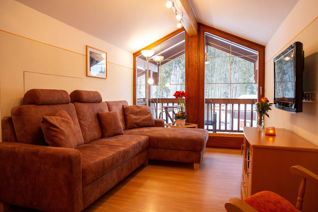 Ganze Ferienwohnung, Ferienwohnungen Boigs -  Haus am Wandei - Ferienwohnung Rauher Kopf, 1-2 Pers., 52 m², 1 Sz, Wohnküche, Du/Wc, Bk in Bischofswiesen, Berchtesgadener Alpen