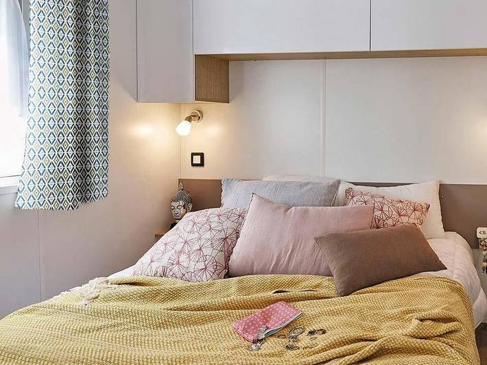 Camping Mirabel Les Prairies de la Mer - Mobilheim 5 personen - 2 Zimmer in Ouistreham, Caen und Umgebung