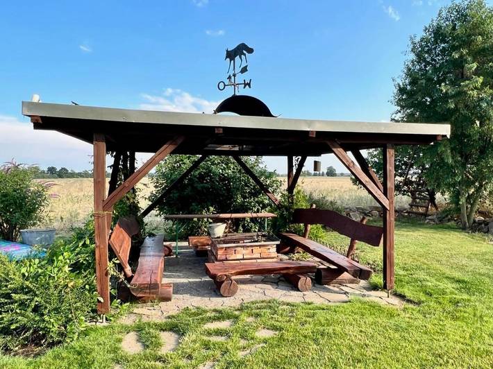 Ferienhaus für 12 Personen, mit Terrasse und Garten sowie Pool und Ausblick in Beilrode - 3