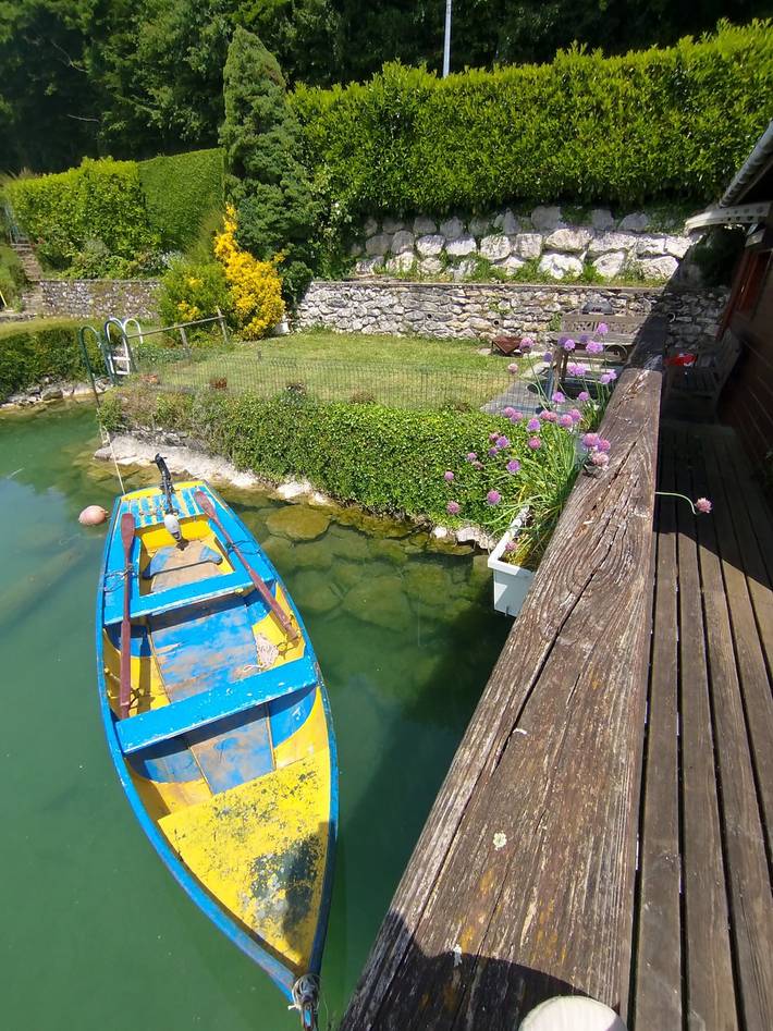 Chalet für 4 Personen, mit Garten und Terrasse sowie Seeblick in Frankreich - 4