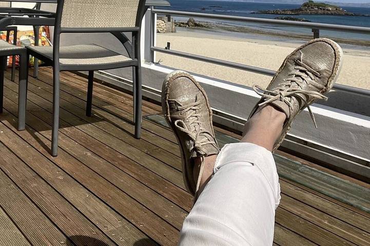 Gîte pour 4 personnes, avec terrasse dans Plage des Sables Blancs (Douarnenez)
