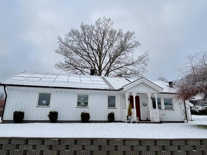 Ferienhaus für 6 Personen, mit Terrasse und Garten sowie Ausblick in Älmhult
