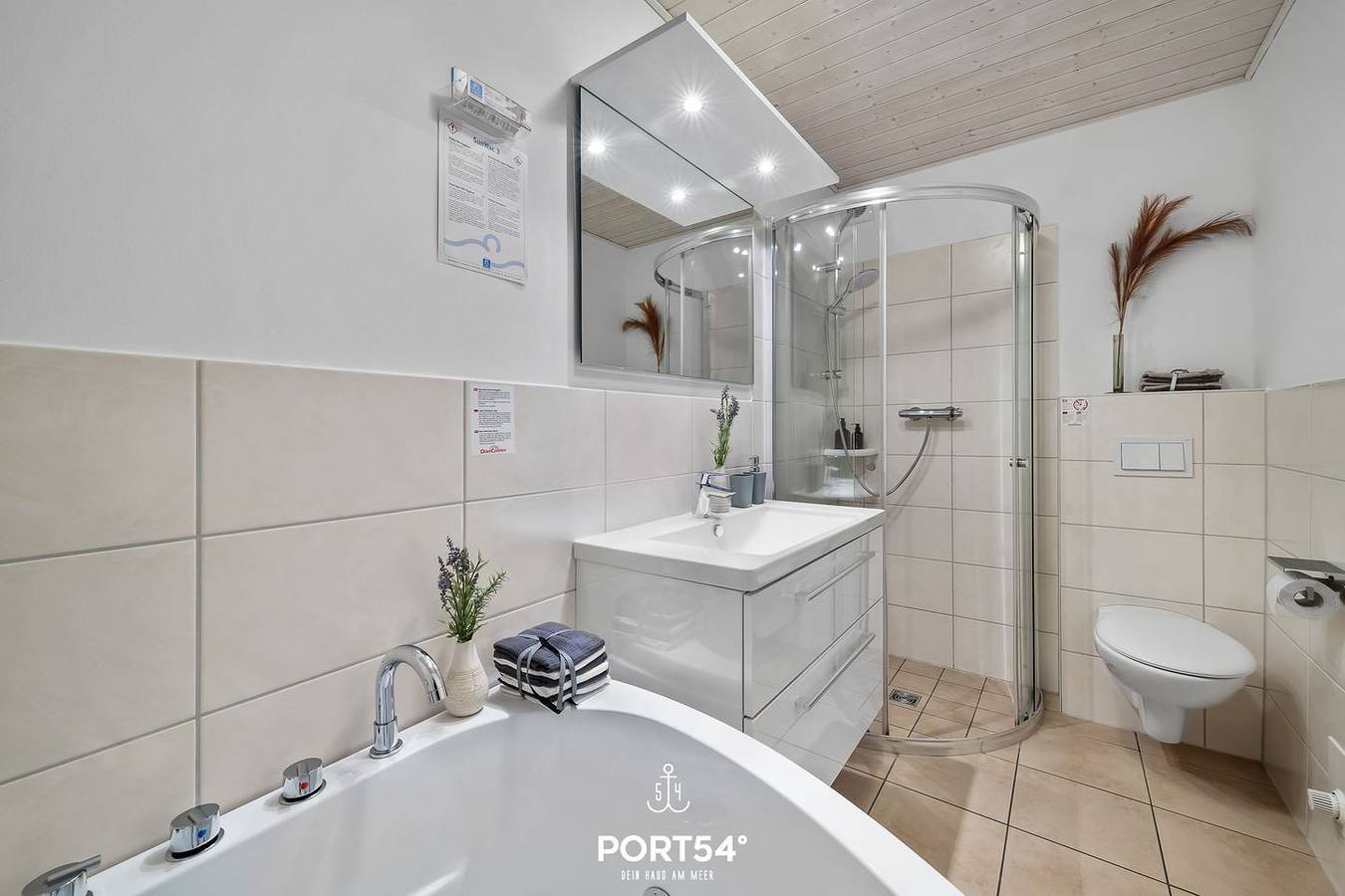 Bottsand - gute Ausstattung, bester Meerblick, gr. Garten, Bikeport in Wendtorfer Strand, Wendtorf