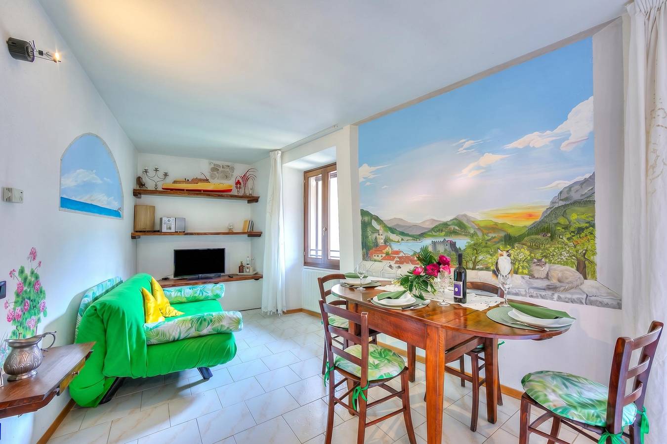 Ganze Wohnung, Il Nido dell'Artista in Tenno, Gardasee-Berge