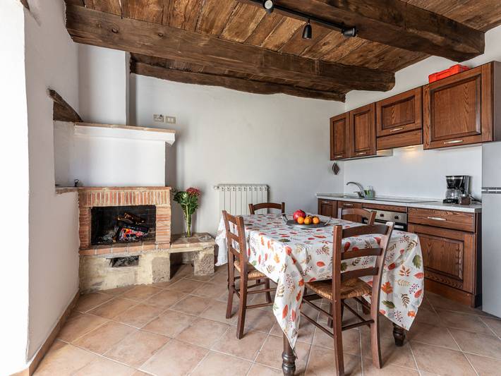 Chalet für 2 Personen, mit Terrasse und Garten sowie Ausblick in der Toskana - 4