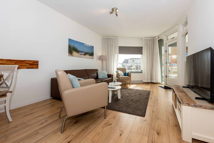 Ferienhaus für 3 Personen, mit Balkon/Terrasse und Balkon in Egmond