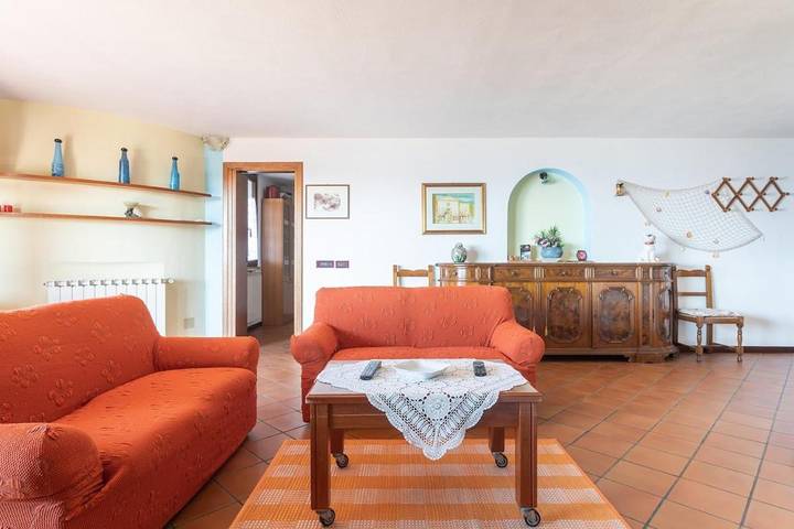 Ferienwohnung für 4 Personen, mit Garten und Ausblick, kinderfreundlich