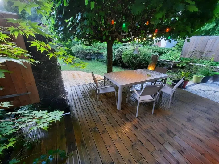 Apartamento de vacaciones para 3 personas, con jardín además de vistas y piscina - 1