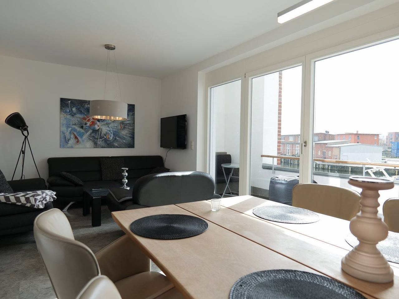 Ganze Ferienwohnung, Hafenpanorama - Abc173 in Wismar, Nordwestmecklenburg (Wismar und Umgebung)