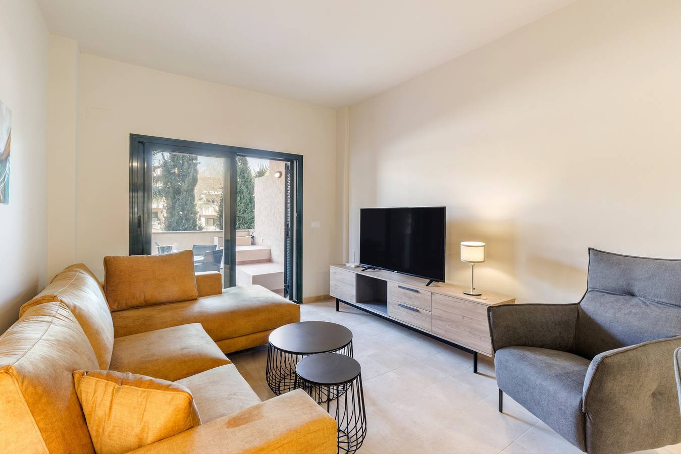Hel leilighet, Apartment "El Oasis Malta 2 Bajo A" with Shared Pool & Wi-Fi in Hacienda del alamo, Fuente Alamo de Murcia