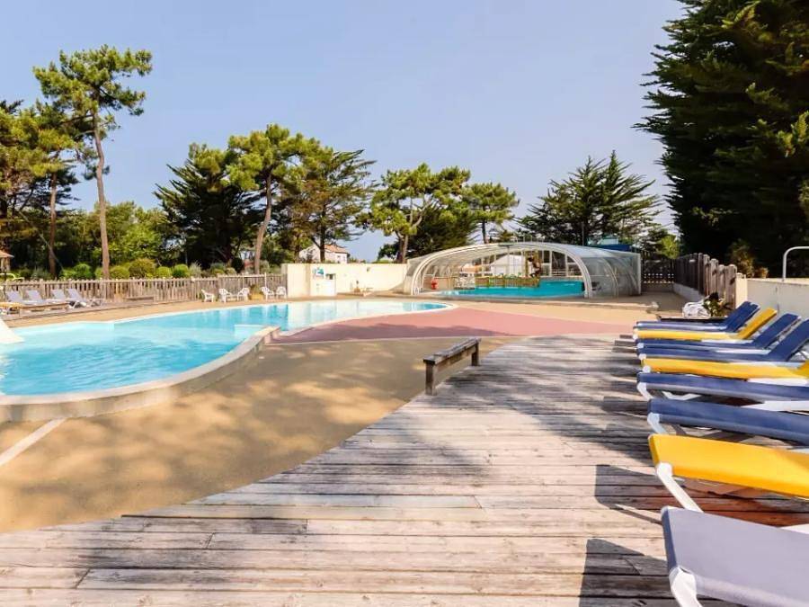 Camping maeva Respire Le Bois de La Gachère - Mobilhome 4 personas - Manyara Cottage 3 Habitaciones 4 Personas in Olonne-sur-Mer, Les Sables-d'Olonne