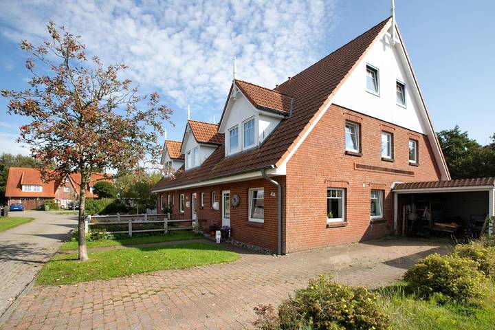 Ferienhaus 'Schwalbennest' mit privater Terrasse, privatem Garten und Wlan in Klanxbüll, Nordfriesland