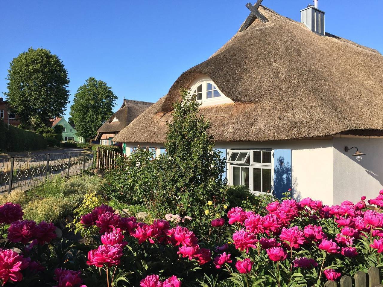 Ferienhaus "Büdnerei Wustrow" - ca. 140 m² Wohnfläche für 2-6 Personen mit Sauna in Wustrow, Fischland