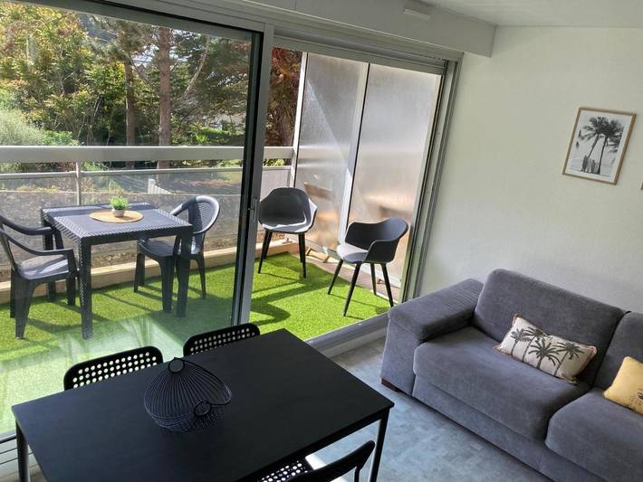 Appartement de vacances pour 4 personnes, avec terrasse et vue