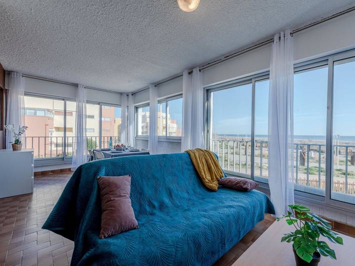 Ferienwohnung für 4 Personen, mit Balkon und Terrasse in Leucate