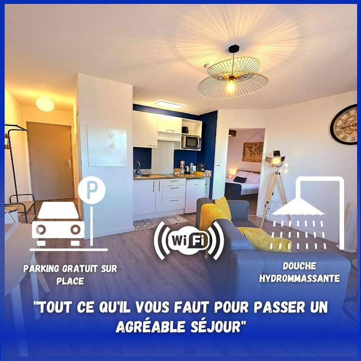 Appartement de vacances pour 2 personnes, avec balcon et vue