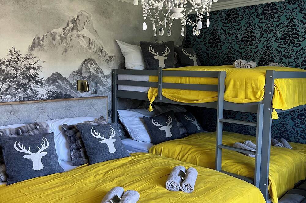 Ganze Wohnung, Designer Ferienwohnung mit Bergblick bis 6Per Arber Osser Ski Sauna Küche Garten in Hohenwarth, Ostbayern