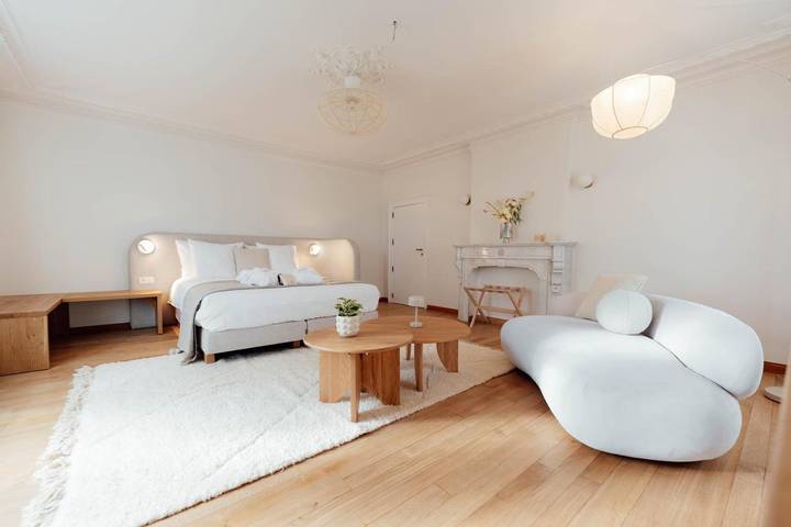 Hôtel pour 2 personnes, avec sauna et jardin ainsi que piscine et vue, animaux acceptés à Fauvillers - 2