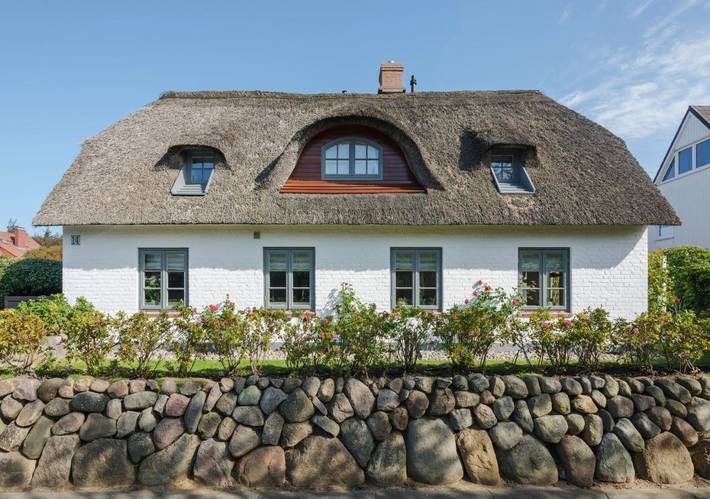 Villa für 4 Personen, mit Terrasse und Garten sowie Sauna und Ausblick auf Sylt