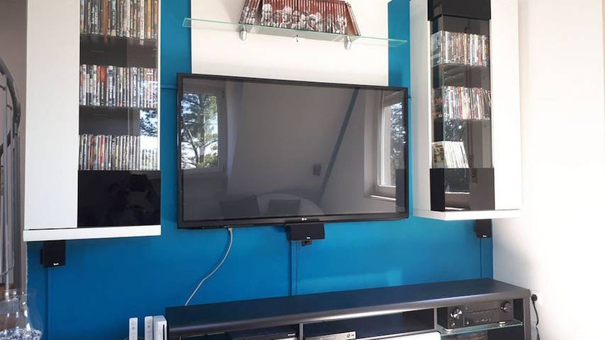 Ferienwohnung für 6 Personen, mit Sauna und Balkon sowie Garten in Haundorf