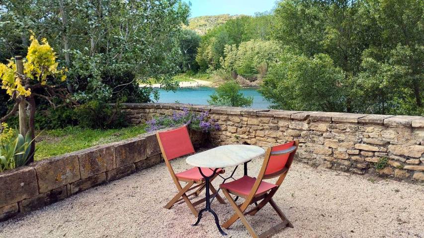 Appartement de vacances pour 4 personnes, avec jardin