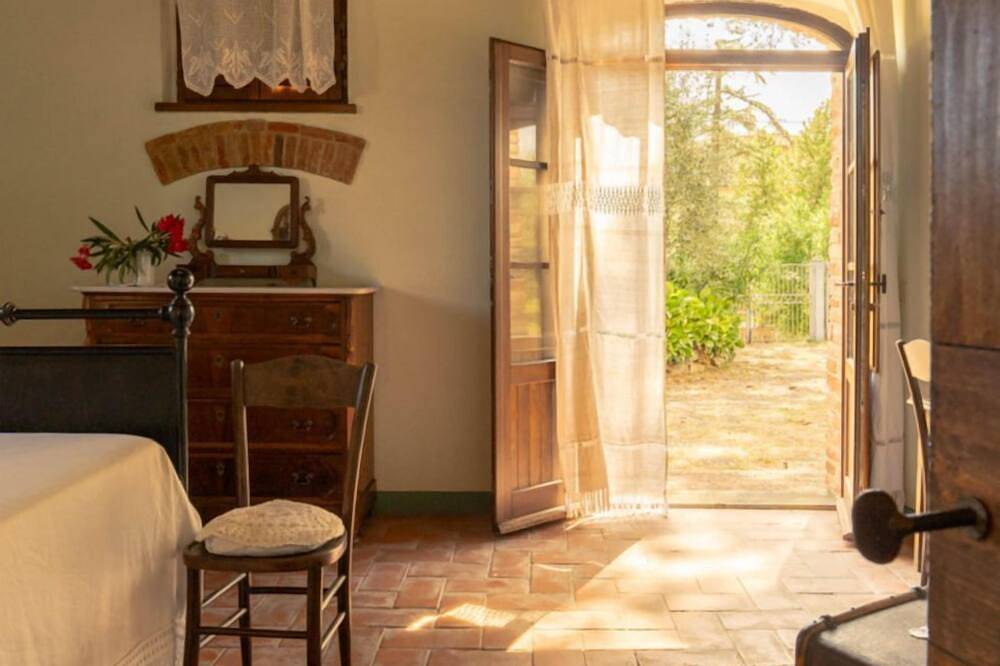 Ganze Wohnung, \"Il Querciolo\"   Apartment \"Fitto\" for 4+2  people in a farmhouse in Valdichiana, in the heart of Tuscany in Marciano della Chiana, Arezzo Provinz