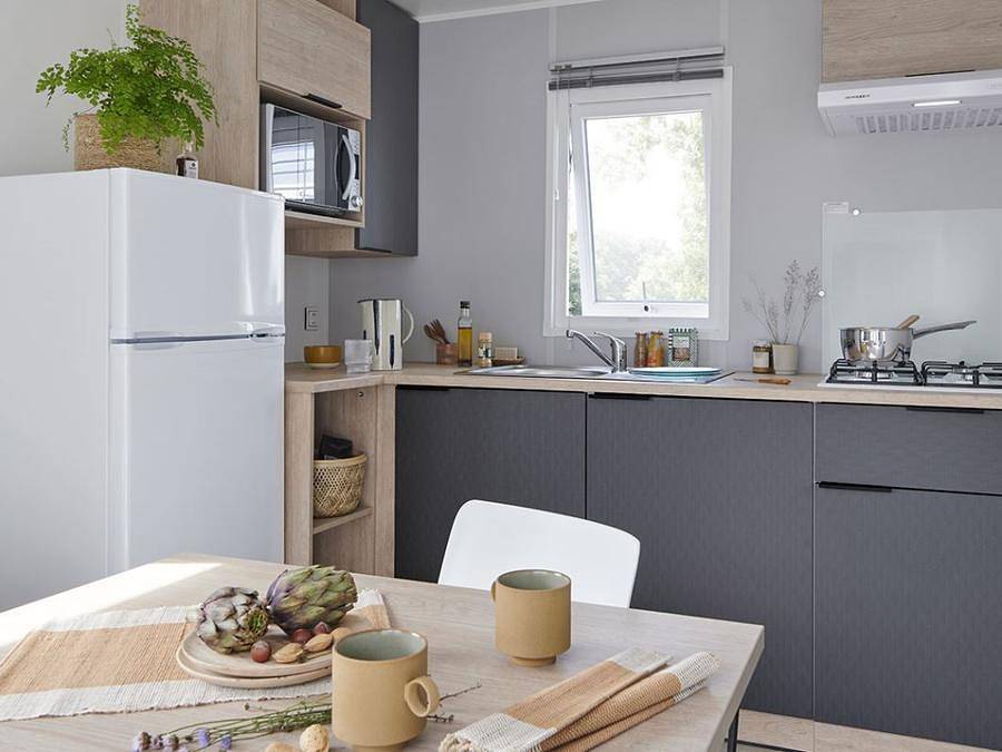 Camping Mussonville - Mobilhome 4 personas - Casa Rural 2 Dormitorios in Soulac-sur-Mer, Lesparre-Médoc region