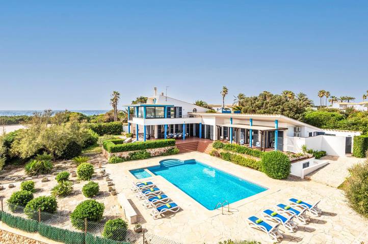 Casa de vacaciones para 8 personas, con jardín en Son Xoriguer
