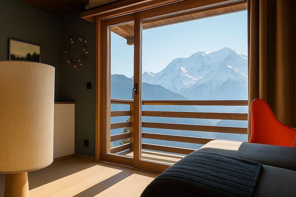 Chalet Anatole Exceptional Mont Blanc View in Saint-Gervais-les-Bains, Pays du Mont-Blanc