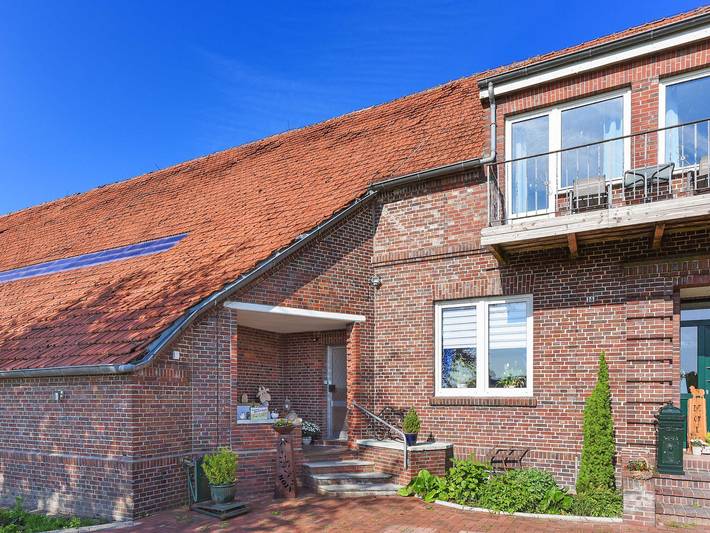Ferienwohnung für 5 Personen, mit Balkon und Terrasse sowie Garten in Werdum - 2