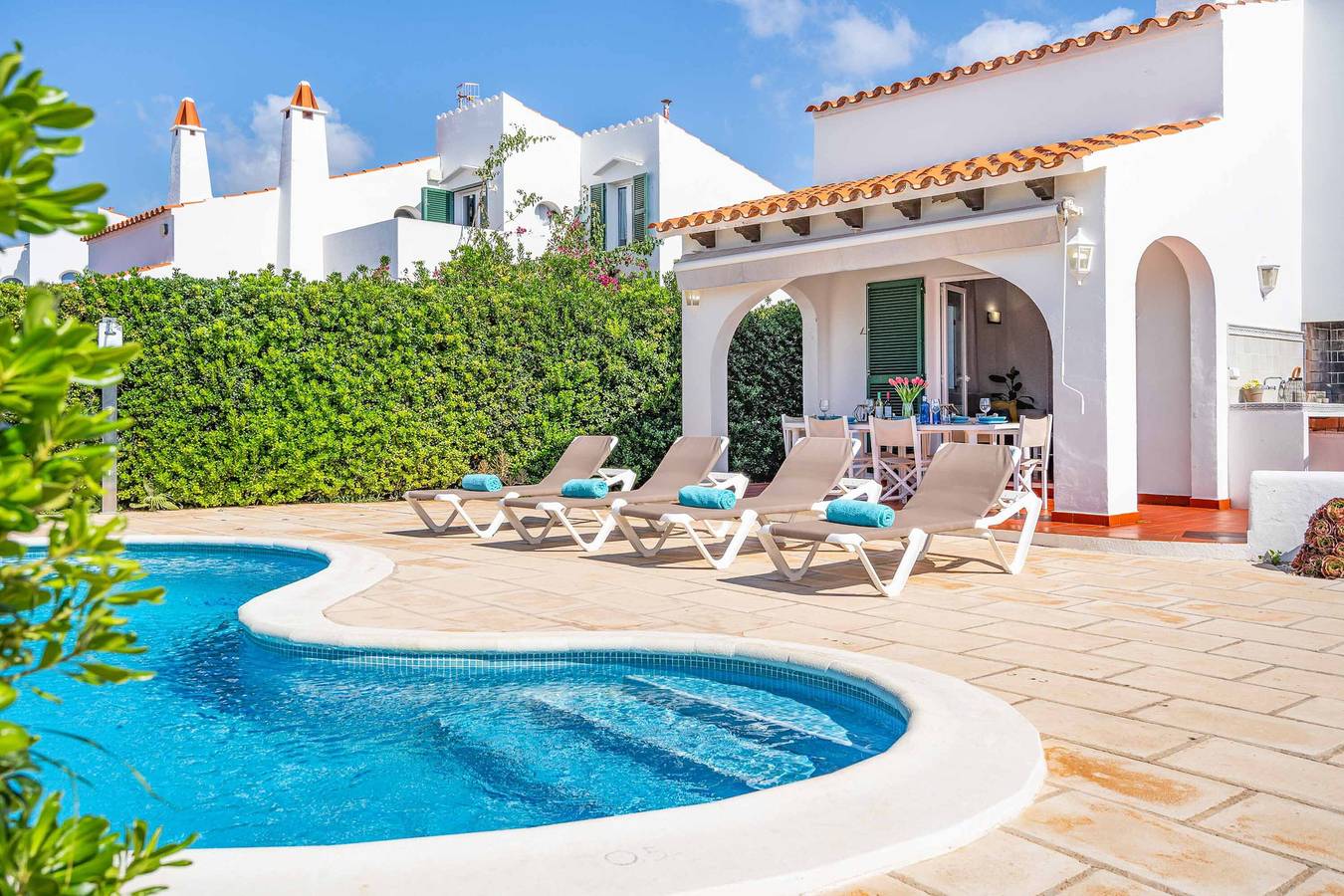Villa pour 6 personnes avec terrasse in Cap d'Artrutx, Ciutadella