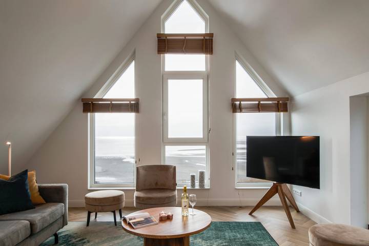 Vakantieappartement voor 6 personen, with Balkon and Balkon/Terras as well as Sauna in West-Terschelling