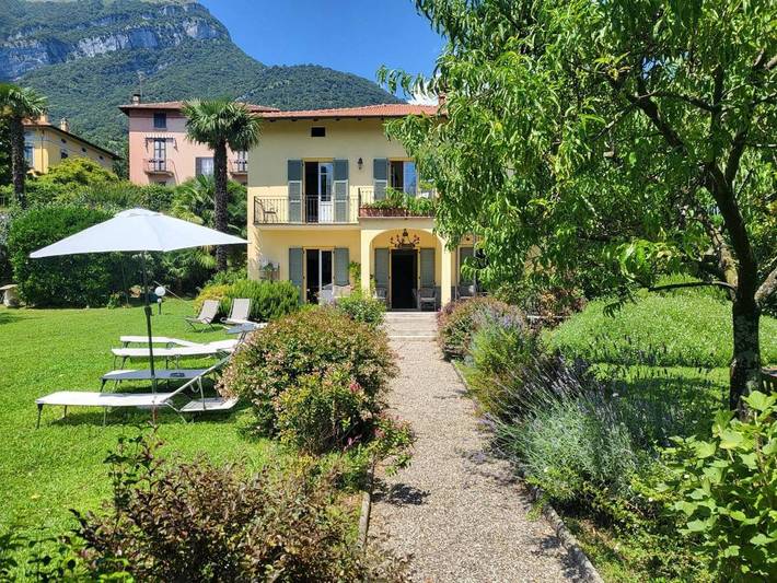 Villa pour 6 personnes, avec jardin ainsi que vue et vue sur le lac dans Tremezzo