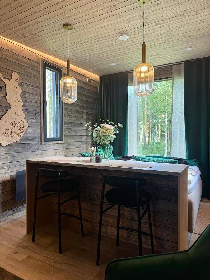 Ferienwohnung für 2 Personen, mit Ausblick und Terrasse, mit Haustier in Rovaniemi