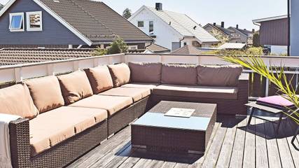 Ferienwohnung für 5 Personen, mit Terrasse, mit Haustier in Fredrikstad