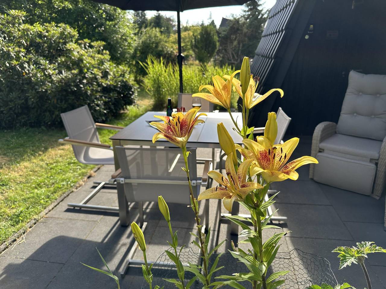 Ganze Wohnung, Schönes Ferienhaus 400m vom See, Sauna, Kamin, Klima, Garten - Ferienhaus in Lichtenberg (Oberfranken), Landkreis Hof