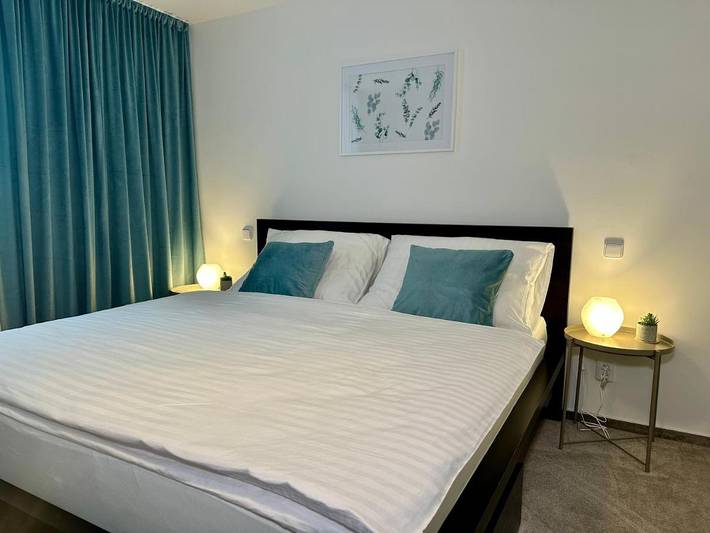 Apartament wakacyjny dla 4 osób, z balkon i widok w Pardubice